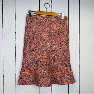 Gap Wool Tweed A-Line Skirt Sz 0